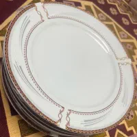 قابلمه تفلون پلوخوری چینی و لیوان فرانسه