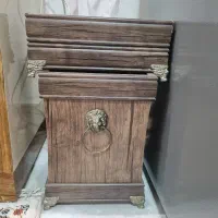 جای دستمال کاغذی وسطل اشغال