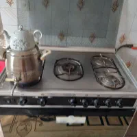 گاز پنج شعله فر دار استیل