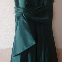 لباس مجلسی زنانه سبز کله غازی
