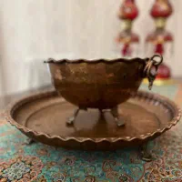 دیس و کاسه مسی