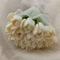 گل های بافتنی