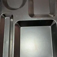 ظرف استیل سلف سرویس ۴ خانه