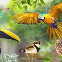 پرنده زینتی پیدا شده