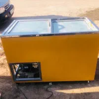 فریزر صندوقی در شیشه ای تا 500کیلو جا میگیره