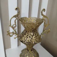 گلدون و میوه خوری و شکلات خوری برنزی شیک