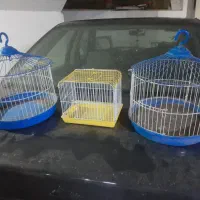 قفس گرد و ساده در حد نو ۳ تا باهم