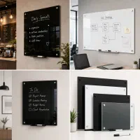 تخته وایت برد شیشه ای رفراکتیو اپتیکال100در150×180