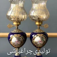 تولیدی چراغ ستون چینی فرشته مدل دوتیکه ایتالیایی