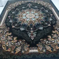 فرش ۹ متری رنگ مشکی