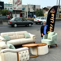 مبل چستر تختخوابشو‌ / چوب نراد