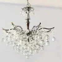 لوستر زیبای آنتیک کریستال اتریش