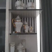 فروش چینی ۱۲نفره ۱۲۷ پارچه ابکاری طلای ۲۴ عیار