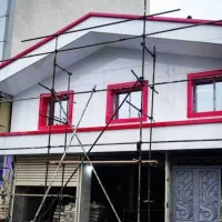 کامپوزیت نما چوب ترمو آلاچیق آتیش کده شاسی کشی