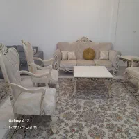 مبل استیل به همراه ناهارخوری