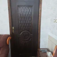 درب اتاق همراه با چهار چوب از جنس مربا