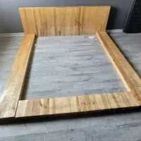 تخت چوبی دست ساز