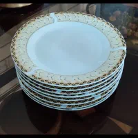 بشقاب چینی و انار خوری