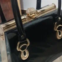 کیف مشکی ورنی