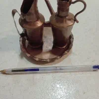 آفتابه وپارچ مسی کوچک