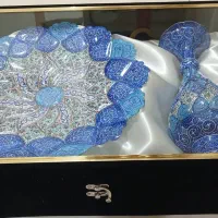 بشقاب و گلدان میناکاری