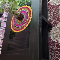 میزجلومبلی به همراه ۴ عسلی بزرگ
