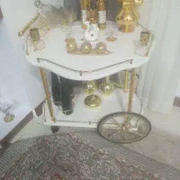 سرویس کامل خواب با میز آرایشی و کنسول میز تی‌وی
