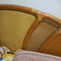 تخت چوبی تک نفره دوعدد