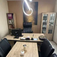 میزمدیریت و ست کامل با صندلیها،ترک ضد خش