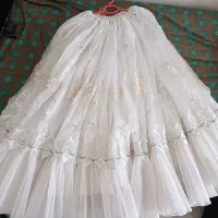لباس ترکی / لباس محلی / لباس ترکی سفید /پیراهن