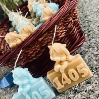 شمع نماد سال*آلاله*بابونه