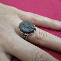 ست انگشتر نقره عقیق مردانه و زنانه