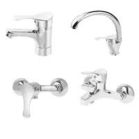 دست کامل شیرآلات اهرمی برند بهتا