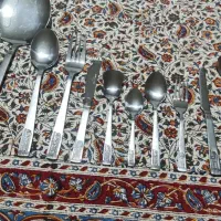 سرویس 128 پارچه قاشق چنگال طرح هخامنش
