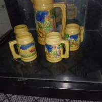 پارچ و لیوان سرامیکی ژاپن