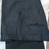 کت شلوار خاکستری