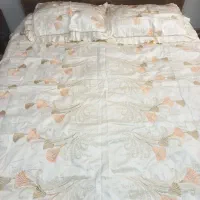 روتختی دونفره ساتن گلدوزی شده