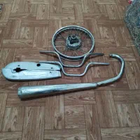 تعدادی وسایل هندا و ان اس فابریکی