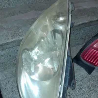 چراغ جلو وعقب ۲۰۶ فابریک اصلی خودش سالم