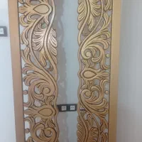 دو کتیبه پرده