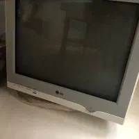 مانیتور قدیمی CRT LG سالم