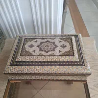 جعبه قرآن خاتم کاری