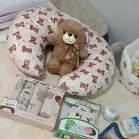 بالشت شیردهی و دستمال خشک کن
