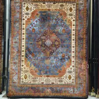 فرش 6متری اصیل کلاسیک کاشان حدادی