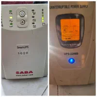 ۲ دستگاه یو پی اس ۱۰۰۰ و ۲۲۰۰ ولت آمپر ups