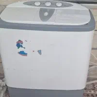 لباسشویی دوقلو شش کیلونیمی کاملا سالم تمیز در حدنو