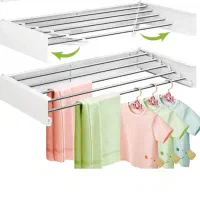 رخت آویز فلزی تاشو