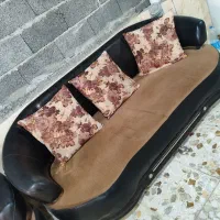 مبل چرم هفت نفره