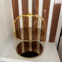 استند فلزی شیشه ای
