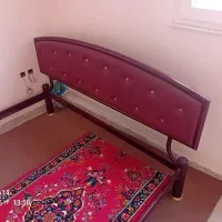 تخت خواب دو نفره بدون تشک در حد صفر